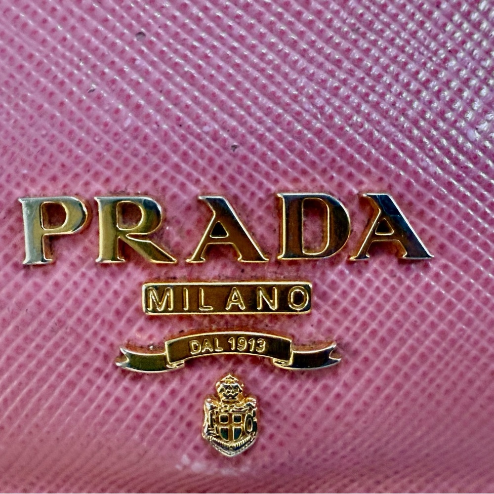 Prada Pink Key & Card Holder - Picture 2 of 6
